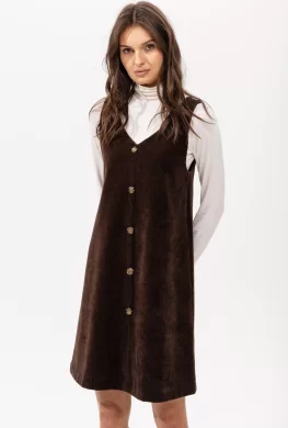 Сарафан женский (цвет: шоколадный)