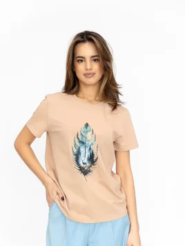 Джемпер женский (цвет: капучино)