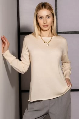 Джемпер женский (цвет: экрю)