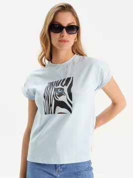 Джемпер женский (цвет: нежно-голубой)