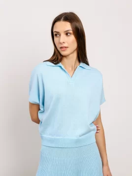 Джемпер женский (цвет: бледно-голубой)