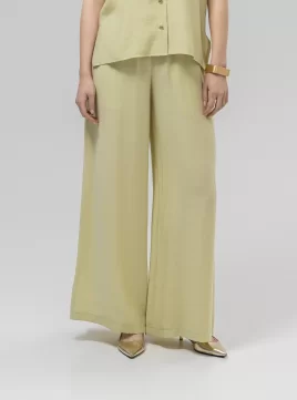 Брюки женские (цвет: светло-оливковый)