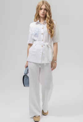 Блузка женская (цвет: белый)