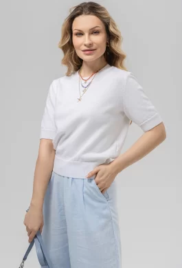 Джемпер женский (цвет: белый)