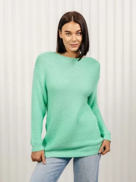 Джемпер женский (цвет: мятный)