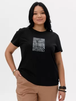 Джемпер женский (цвет: черный)