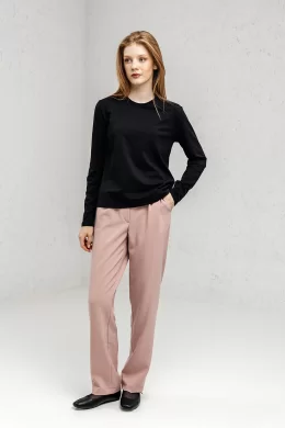 Брюки женские (цвет: пыльная роза)