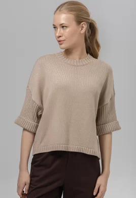 Джемпер женский (цвет: бежевый лайт)
