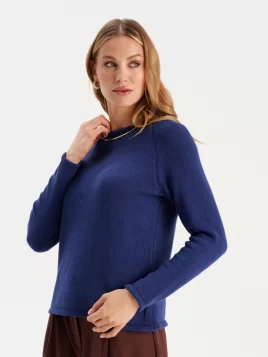 Джемпер женский (цвет: индиго)