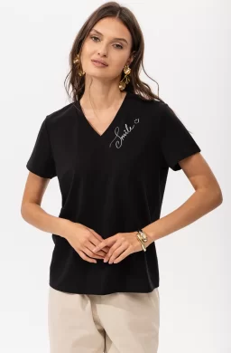 Джемпер женский (цвет: черный)