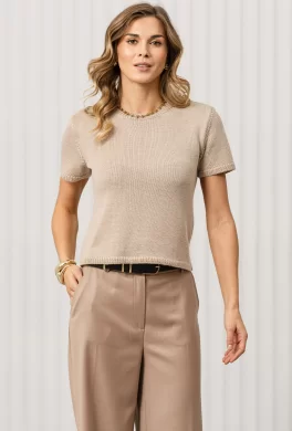 Джемпер женский (цвет: бежевый лайт)