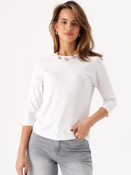 Джемпер женский (цвет: белый)