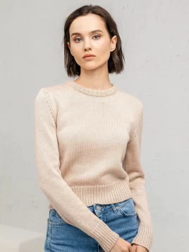 Джемпер женский (цвет: светлый опаловый)