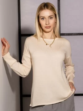 Джемпер женский (цвет: экрю)