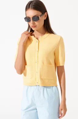 Жакет женский (цвет: желтый)