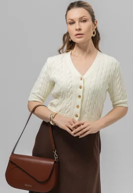 Жакет женский (цвет: молочный)