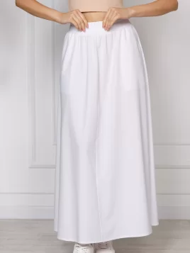 Юбка женская (цвет: белый)