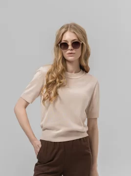 Джемпер женский (цвет: крем-брюле)