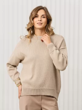 Джемпер женский (цвет: бежевый лайт)