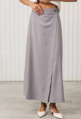 Юбка женская (цвет: античное серебро)