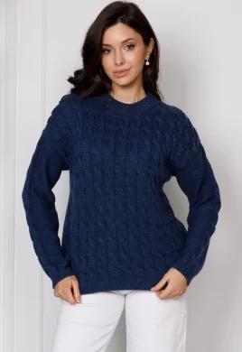 Джемпер женский (цвет: индиго)