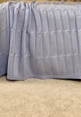 Плед (цвет: небесно-голубой)