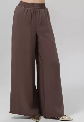 Брюки женские (цвет: шоколадный)