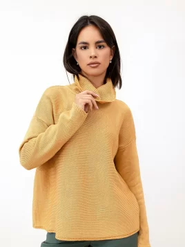 Джемпер женский (цвет: соломенный)