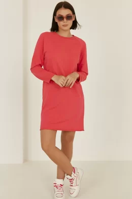 Платье женское (цвет: фуксия)