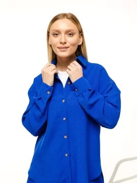 Блузка женская (цвет: ультрамариновый)
