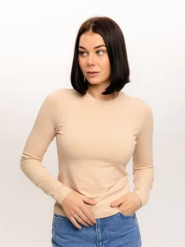 Джемпер женский (цвет: крем-брюле)