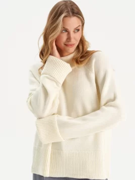 Джемпер женский (цвет: молочный)