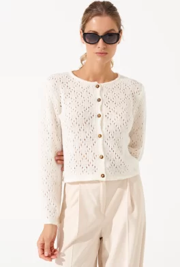 Жакет женский (цвет: молочный)