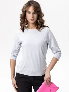 Джемпер женский (цвет: жемчужный серый)