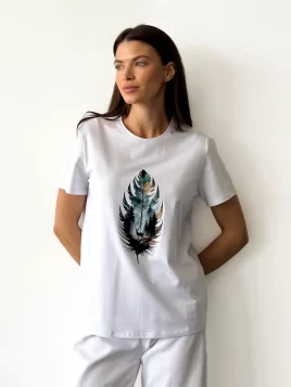 Джемпер женский (цвет: белый)