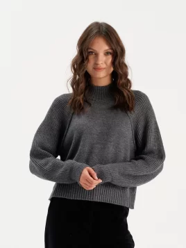 Джемпер женский (цвет: серый)