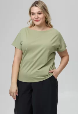 Джемпер женский (цвет: светло-оливковый)