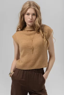 Джемпер женский (цвет: кэмел)