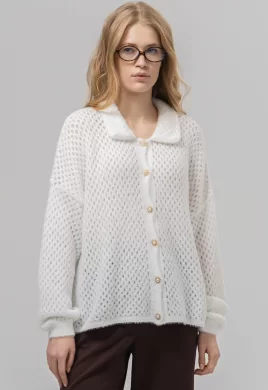 Жакет женский (цвет: белый)