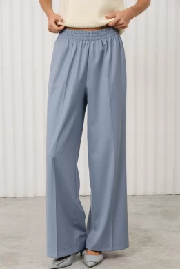 Брюки женские (цвет: серо-голубой)