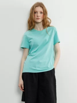 Джемпер женский (цвет: бирюзовый иней)