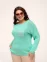 Джемпер женский (цвет: зеленая мята)
