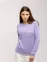 Джемпер женский (цвет: сиреневый)