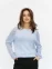 Джемпер женский (цвет: голубой)
