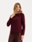 Джемпер женский (цвет: бордовый)