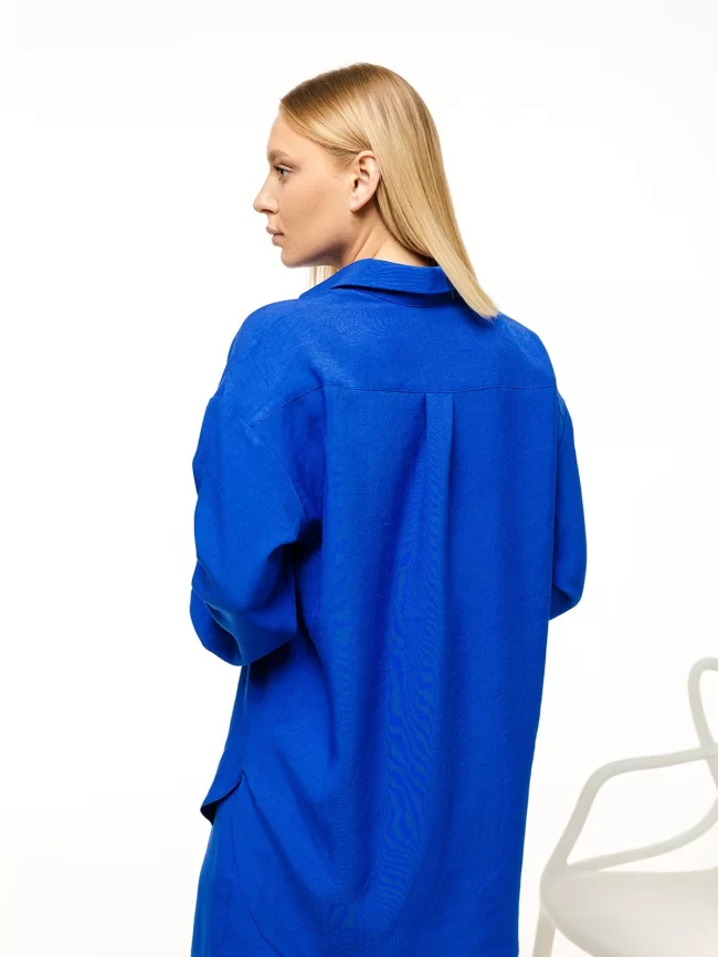 Блузка женская (цвет: ультрамариновый) фото 2