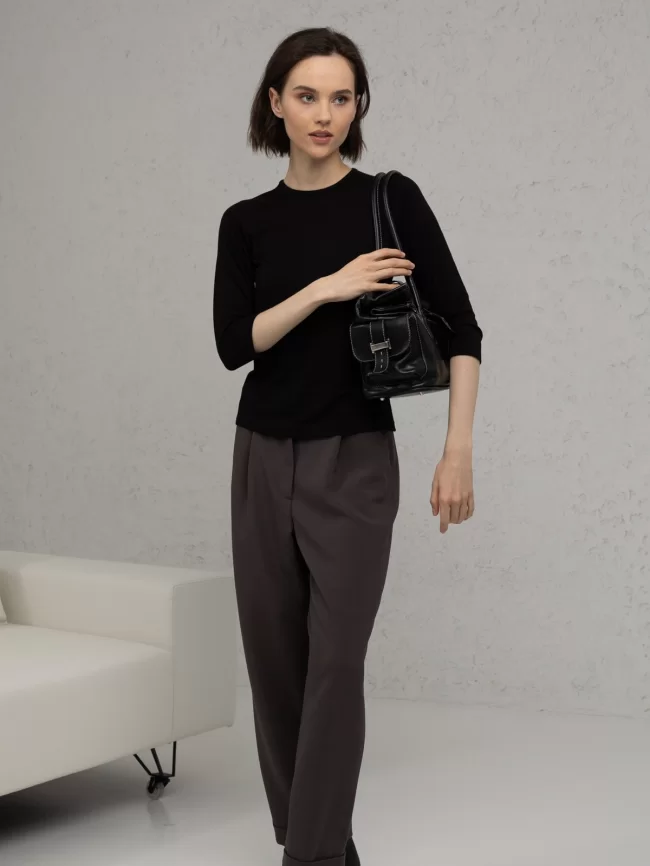 Брюки женские (цвет: серый графит) фото 1