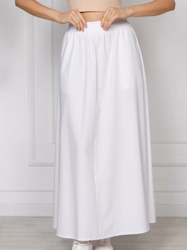 Юбка женская (цвет: белый) фото 1