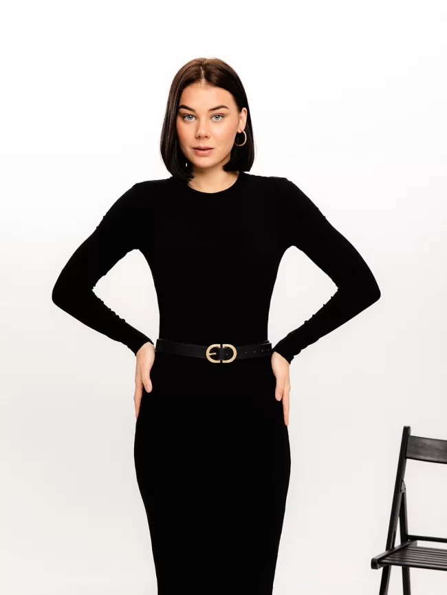 Платье женское (цвет: черный) фото 3