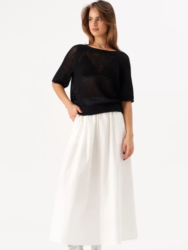 Джемпер женский (цвет: черный) фото 6